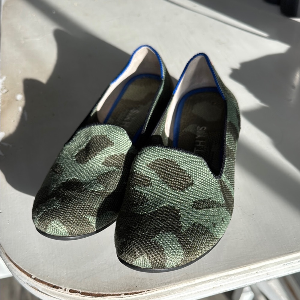 Rothy’s Camo Flats